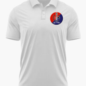 Rajasthan Police White Printed Customized T-shirt