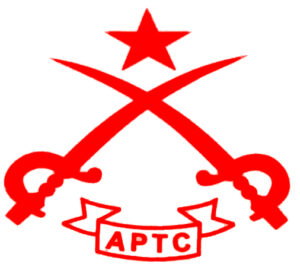 APTC Logo Printed White Customized T-Shirt