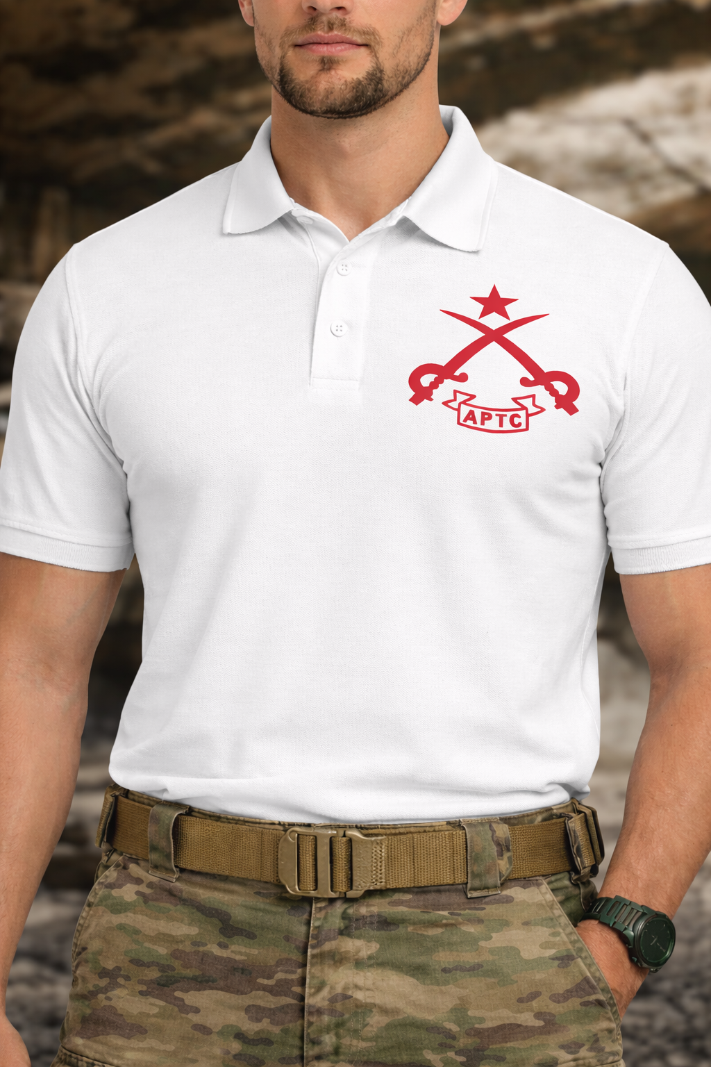 APTC Customized White T-Shirt